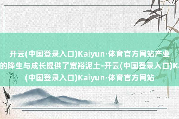 开云(中国登录入口)Kaiyun·体育官方网站产业园区为跨境电商企业的降生与成长提供了宽裕泥土-开云(中国登录入口)Kaiyun·体育官方网站