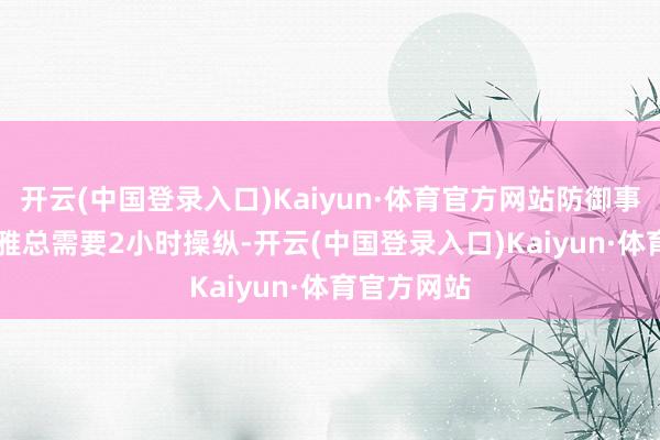 开云(中国登录入口)Kaiyun·体育官方网站防御事项1. 参不雅总需要2小时操纵-开云(中国登录入口)Kaiyun·体育官方网站